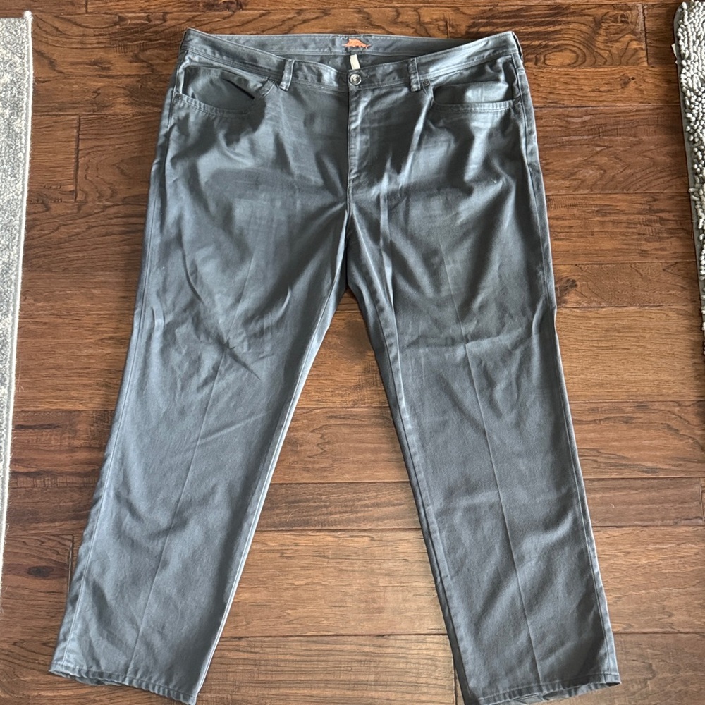 Tommy Bahama Men’s Pants 44x34 Gray Casual Straight Leg